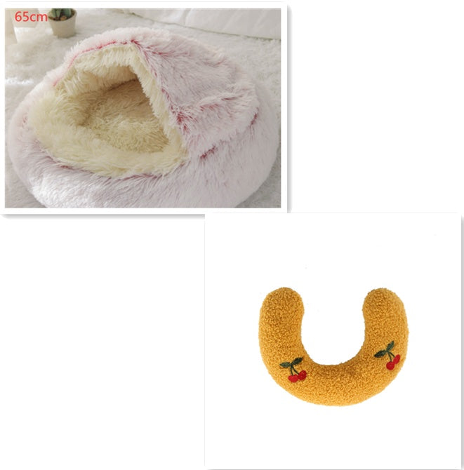 2 In 1 Dog And Cat Anti-Anxiety Cozy Bed