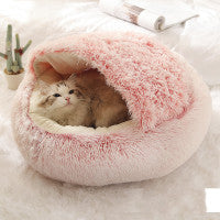 2 In 1 Dog And Cat Anti-Anxiety Cozy Bed