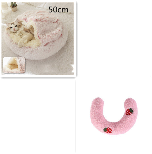 2 In 1 Dog And Cat Anti-Anxiety Cozy Bed