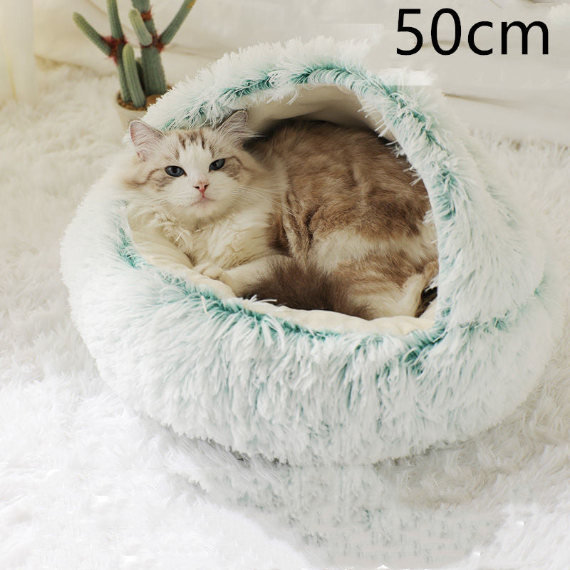 2 In 1 Dog And Cat Anti-Anxiety Cozy Bed