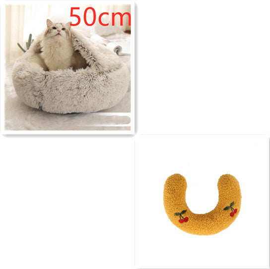 2 In 1 Dog And Cat Anti-Anxiety Cozy Bed