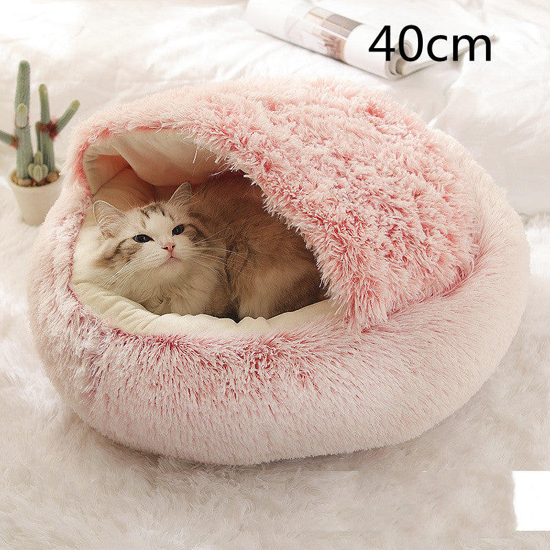2 In 1 Dog And Cat Anti-Anxiety Cozy Bed