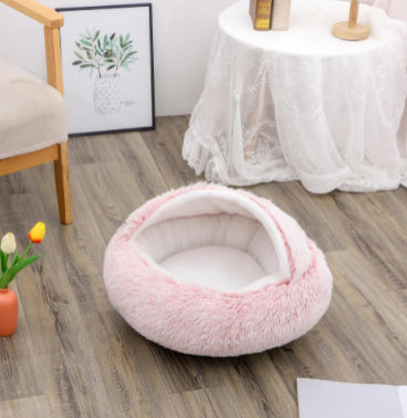 2 In 1 Dog And Cat Anti-Anxiety Cozy Bed