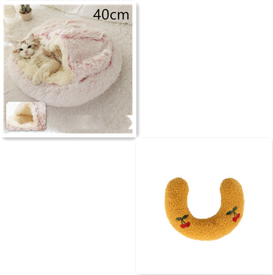 2 In 1 Dog And Cat Anti-Anxiety Cozy Bed