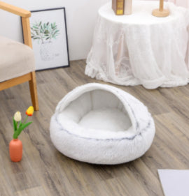 2 In 1 Dog And Cat Anti-Anxiety Cozy Bed