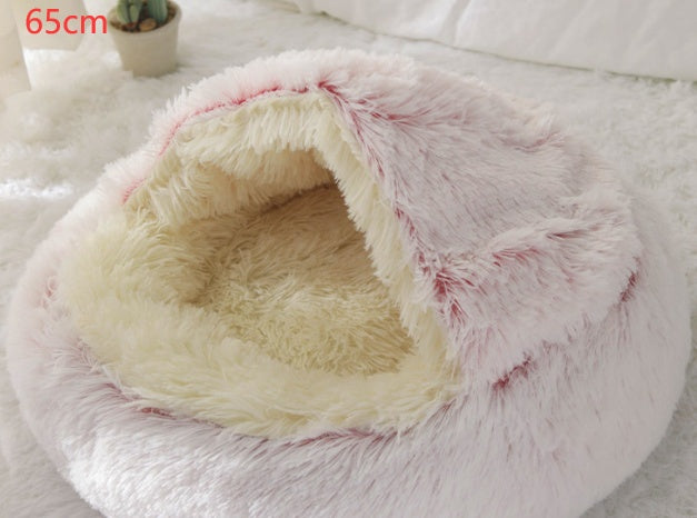 2 In 1 Dog And Cat Anti-Anxiety Cozy Bed