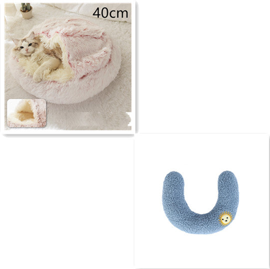 2 In 1 Dog And Cat Anti-Anxiety Cozy Bed