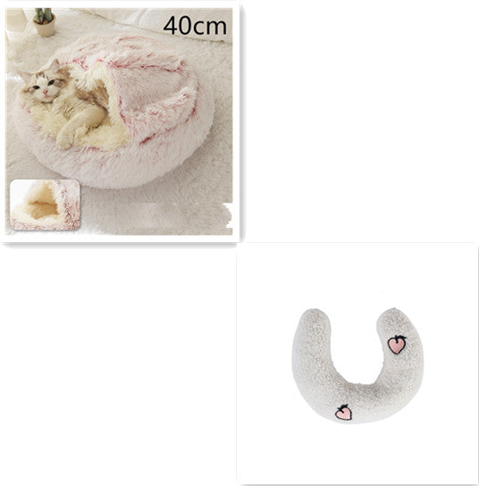 2 In 1 Dog And Cat Anti-Anxiety Cozy Bed