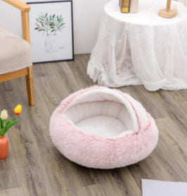 2 In 1 Dog And Cat Anti-Anxiety Cozy Bed