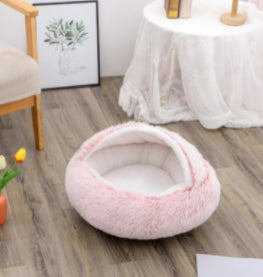 2 In 1 Dog And Cat Anti-Anxiety Cozy Bed