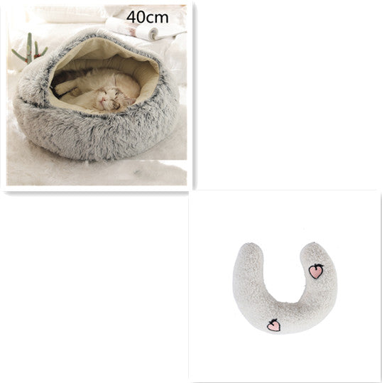 2 In 1 Dog And Cat Anti-Anxiety Cozy Bed