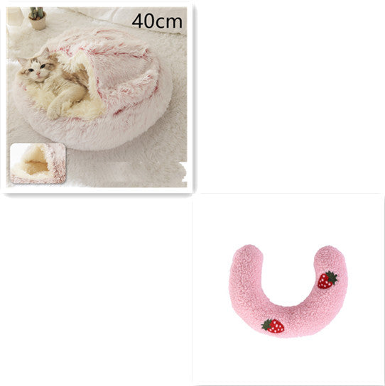 2 In 1 Dog And Cat Anti-Anxiety Cozy Bed
